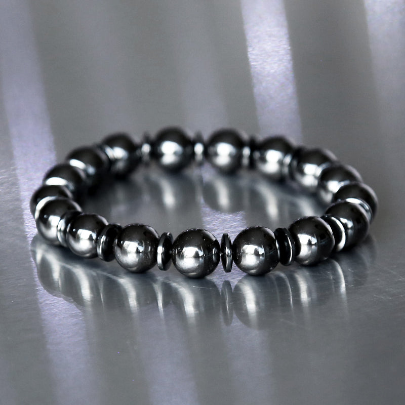 Bracelet Homme Harmonie - Hématite