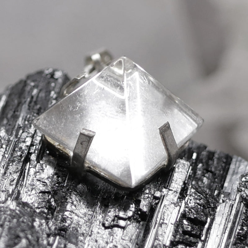 Pendentif pyramide - Quartz